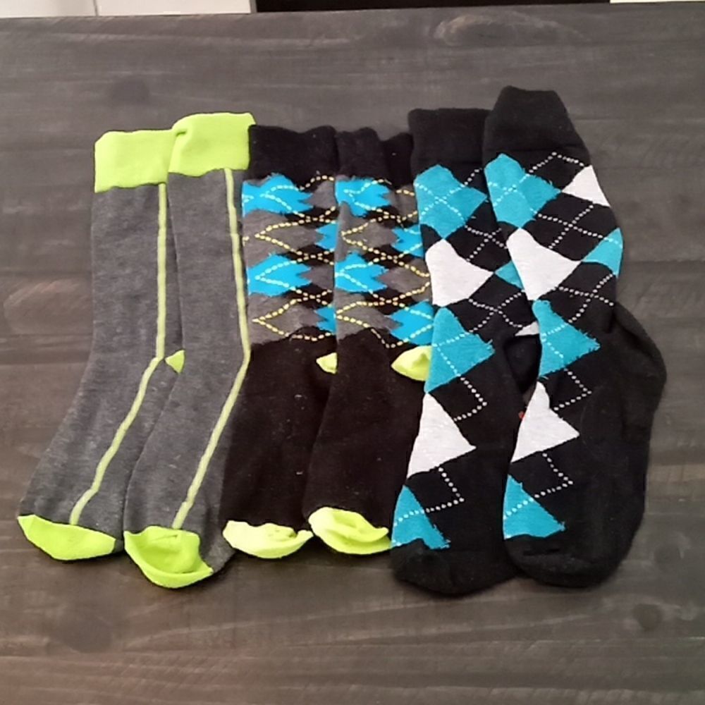 Socks size 10 set of 3